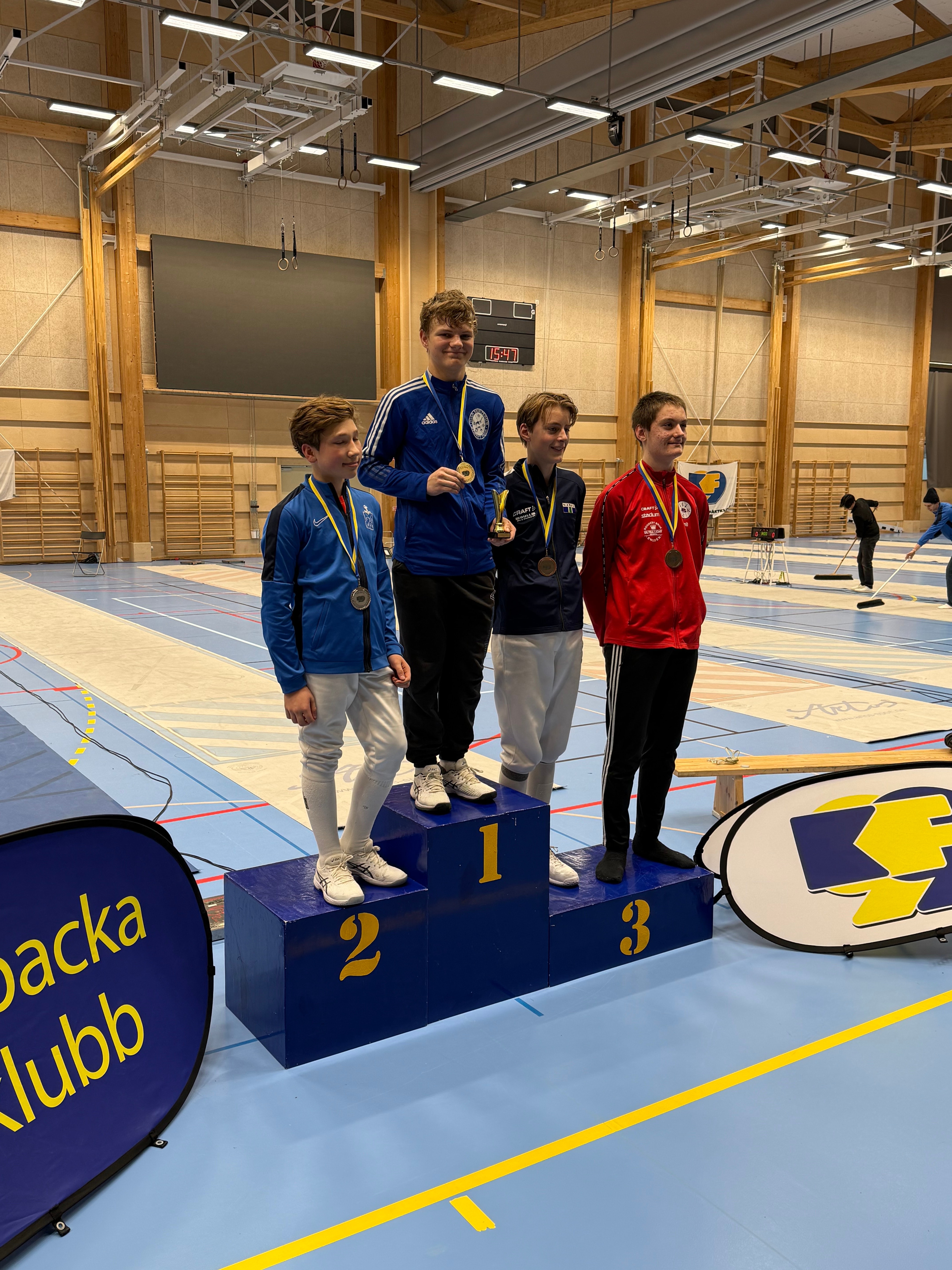 Kungsbacka Masters 11 og 12 januar 2025, gull og sølv til OF